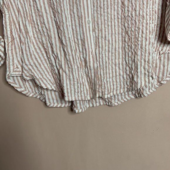 ‘JANE+DELANCEY’ STRIPED BLUSH & WHITE TOP!! - Picture 5 of 6
